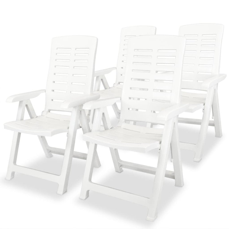 Krystyne Patio Dining Armchair, White