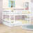 Full Over Full Wood Bunk Bed With Ladders-149955017