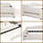 Stylish Beige Full XL Daybed with LED Lights & Pull-Out Trundle-437966106-437570092