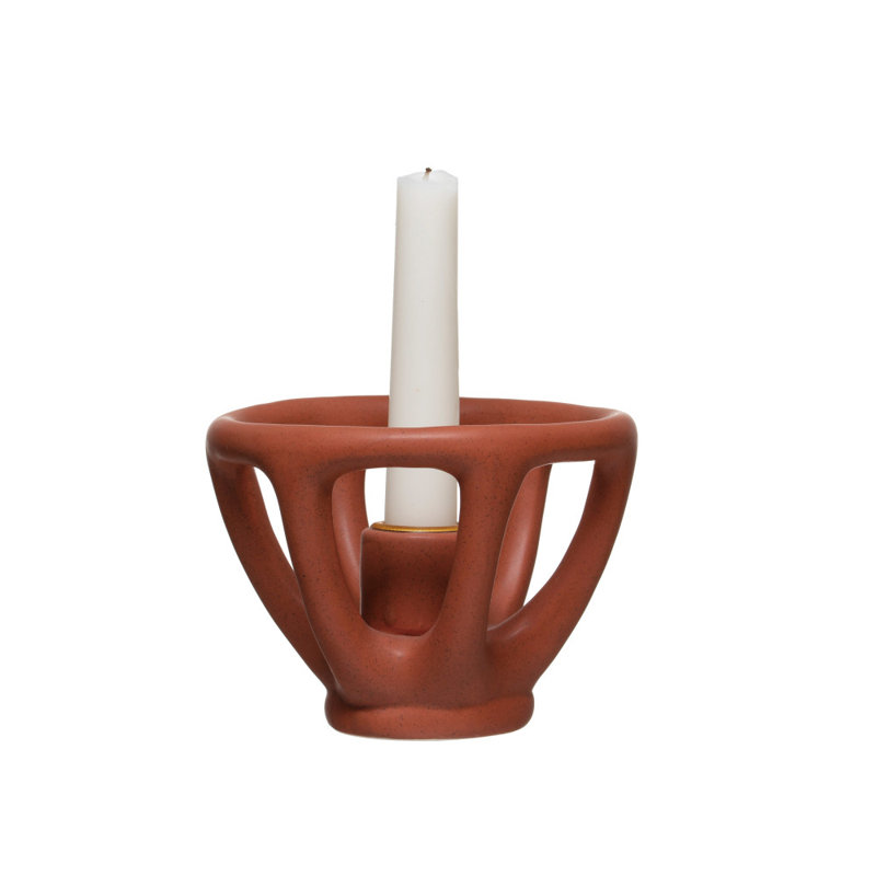 Stoneware Taper Holder