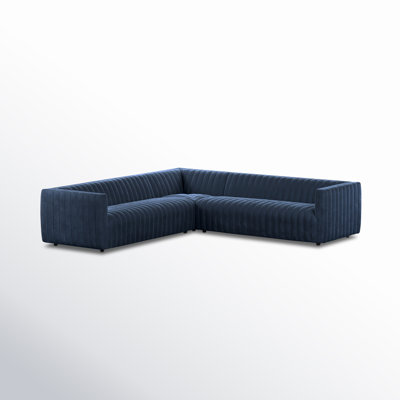 Brandt Upholstered L-Shaped Sectional Symmetrical