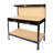 115Cm Workbench With 300Lbs Capacity, Black Carbon Steel, Top, Waterproof And Rust- Setup Surface