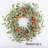 26" Fall Thanksgiving Day Pumpkin Eucalyptus Wreath