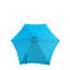 Parasol de jardin 9 pi avec motif à glaçons et mécanisme d'inclinaison à bouton-poussoir-132959392