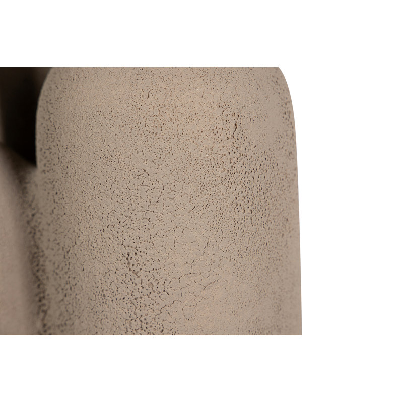 CERAMIC VASE 16X16x29 CM, Grey
