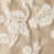 Champagne Beige Floral Jacquard/Ivory Trim