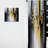 Cadarrah - Abstract Geometric Black And Yellow I - Modern Curtain - Velvet Room Darkening - 1 panel-562827089