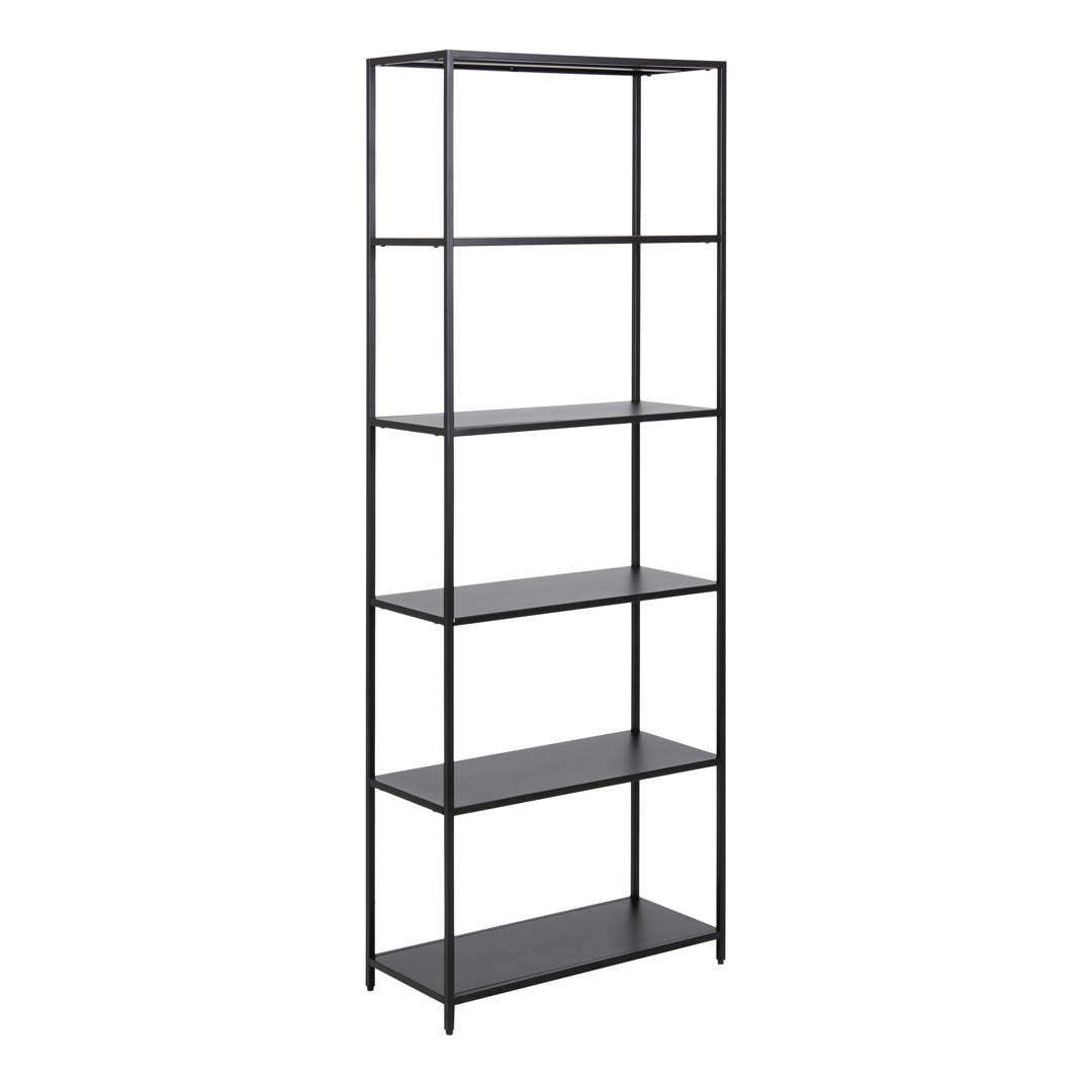Zakrzewski 185cm H Steel Etagere Bookcase