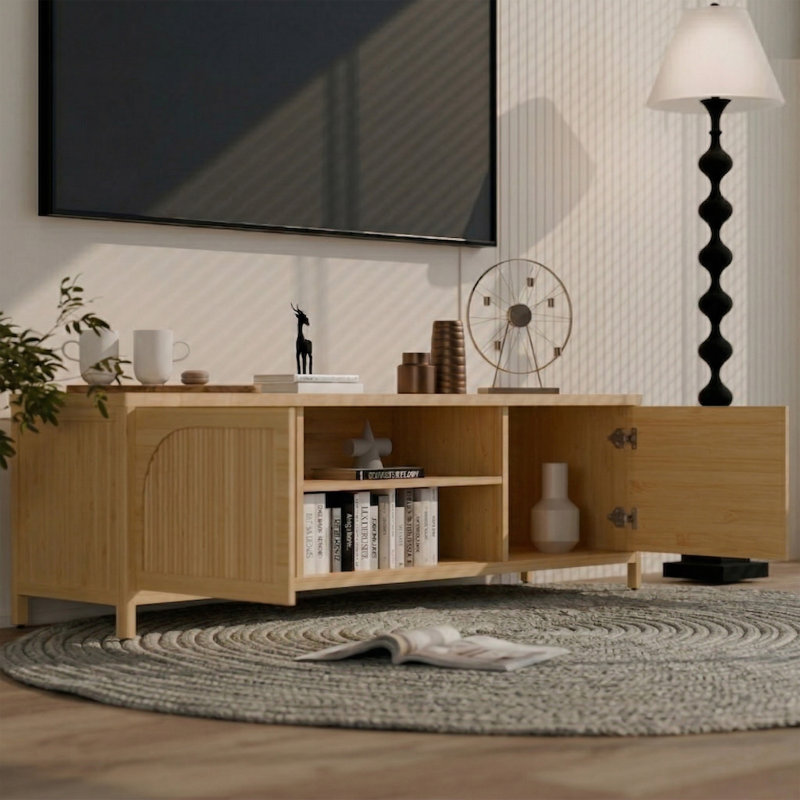 Meuble télé en bambou