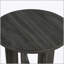 Ensemble de tables 3 pièces de style contemporain avec tables basses et tables de bout rondes, base arquée pour intérieurs modernes-1844029088