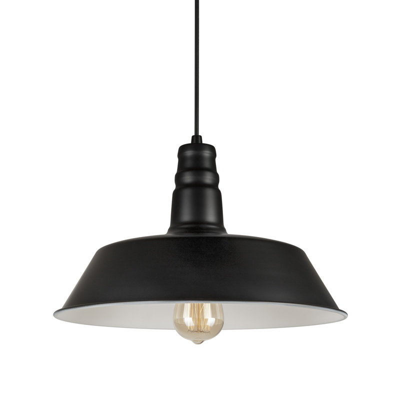 Ephraim 1 - Light Matte Black Single Pendant