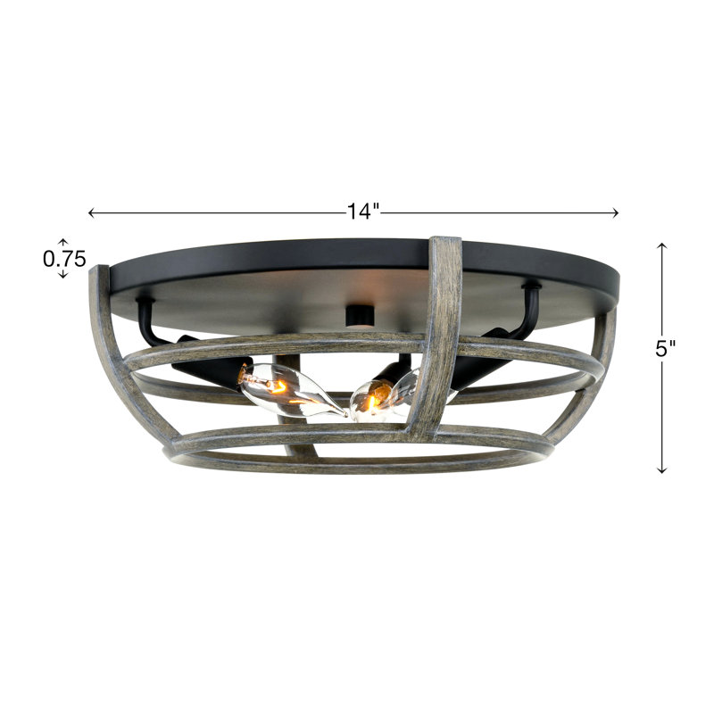 3 lumières 15 po Marquael