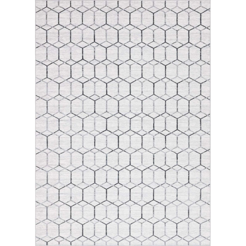 Clidy Abstract Indoor Rug, Rectangle 9'10" x 14'