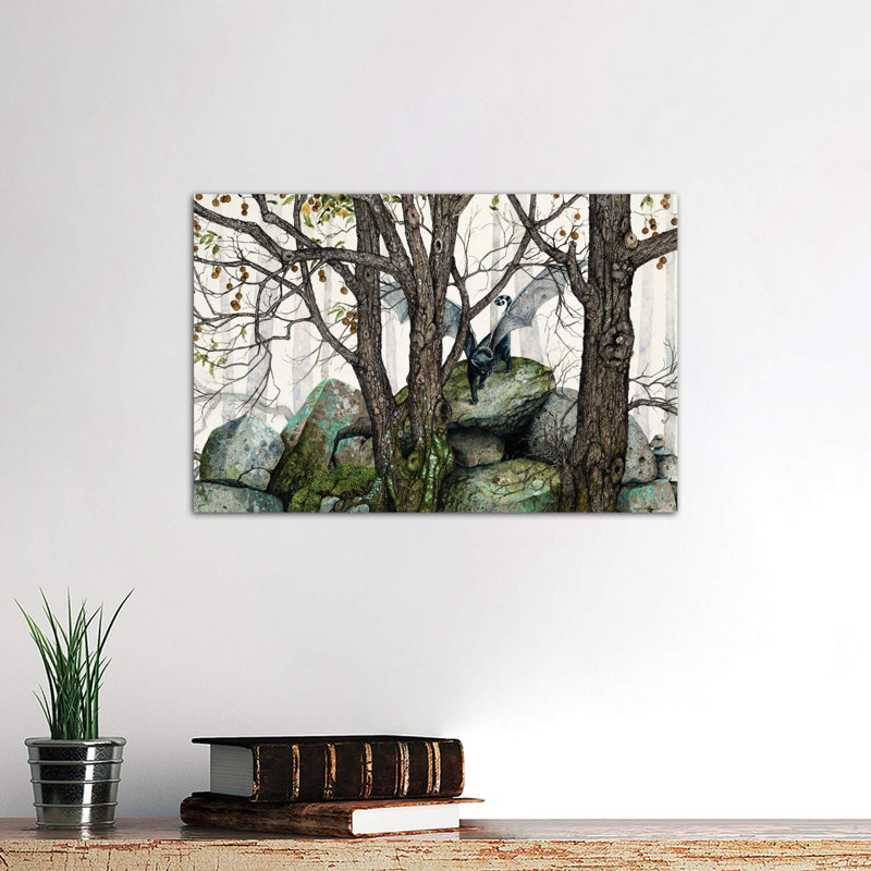 The Wild by Maggie Vandewalle - Wrapped Canvas Painting, 66.04 cm H x 45.72 cm W x 1.91 cm D