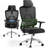 Mersed Office Chair Ergonomic Office Chair with Adaptive Lumbar Support, Mesh Computer Desk Chair with High Back, Adjustable Headrest&Tilt Function, Rolling Work Swivel Task Chairs with Wheel 3D Armrests-1261074539