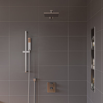 Complete Shower System with Rough in-Valve