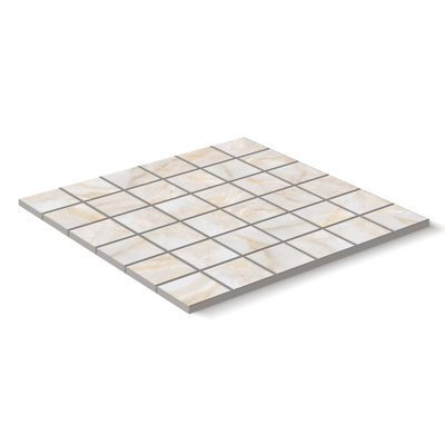 Onice Matte 2x2 Mosaic Square Wall & Floor Tile, Box of 9 Sheets (9 Sq Ft)