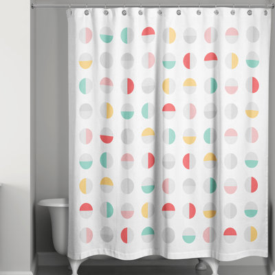 Miltona Geometric Shower Curtain
