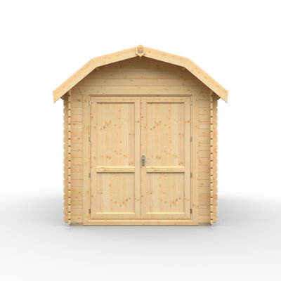 14x8w Alpha Barn | 28mm Log Cabin