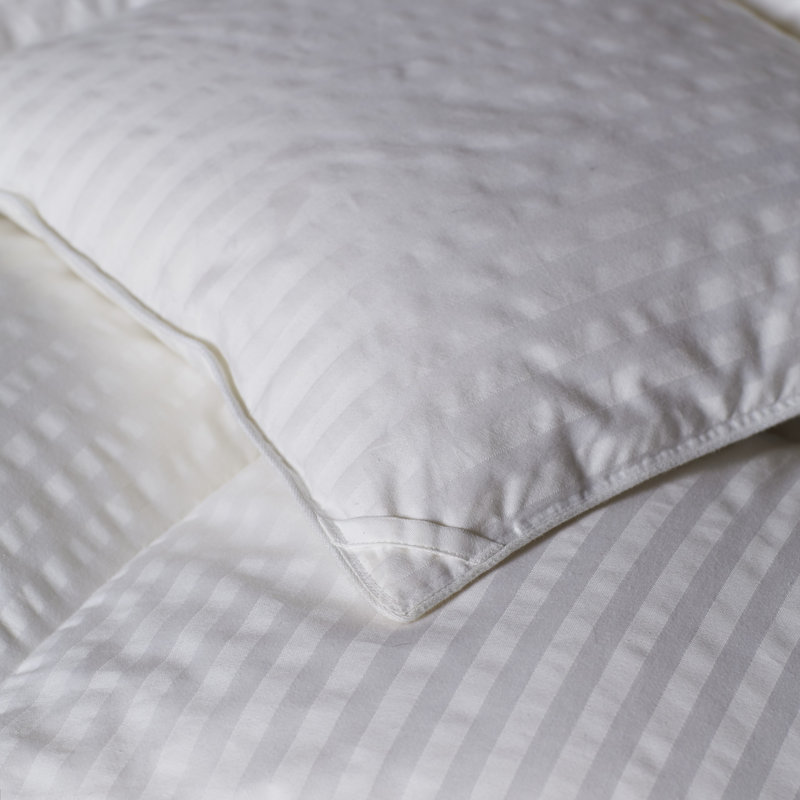 Cuddledown Damask Stripe Down Alternative Comforter, King Comforter, All Season