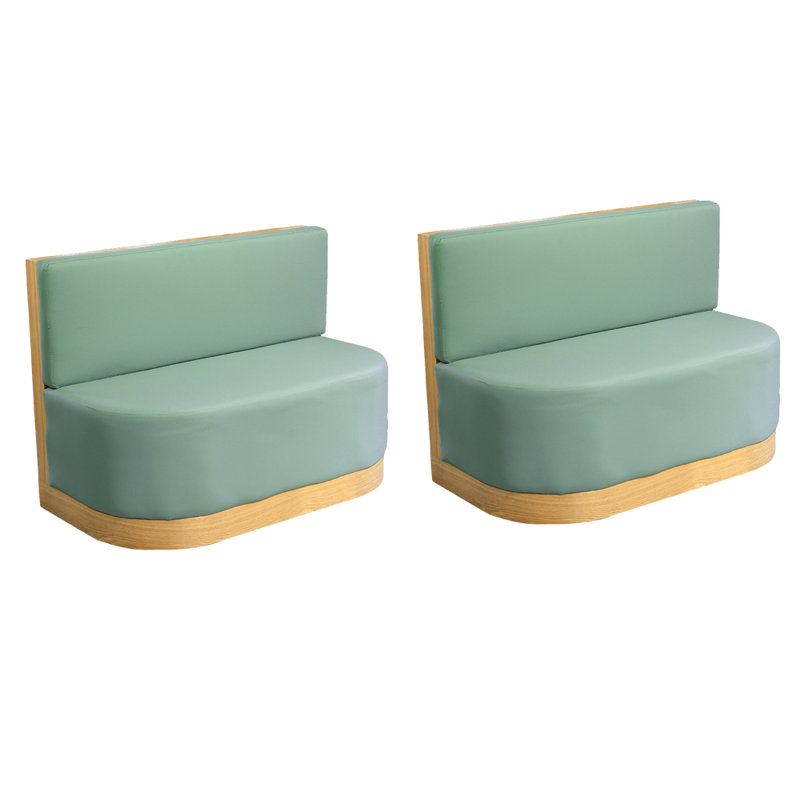 Banc rembourré Nordic Simple Cafe, Vert