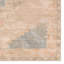 Tapis brun clair / bleu Vibe par Bungalow Rose Kayell Medallion (nuance de 18 po)