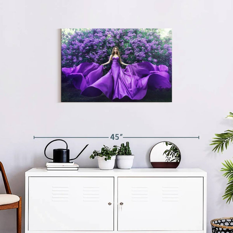 Sholleworth jolie comme des lilas, H 20 po x l 30 po