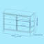 Commode double 6 tiroirs Olivia-117229694