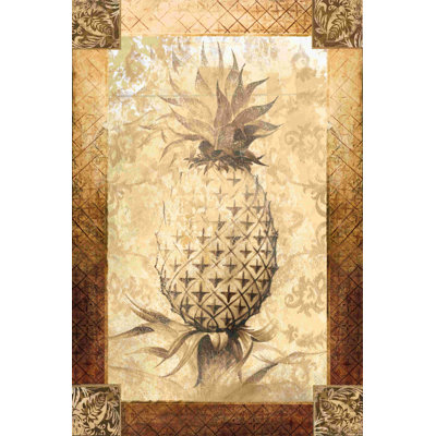 Pineapple - Wrapped Canvas Print