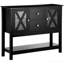 Console avec rangement et 2 tiroirs