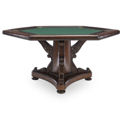 Maitland-Smith 56.75'' 6 - Player Foldable Poker Table