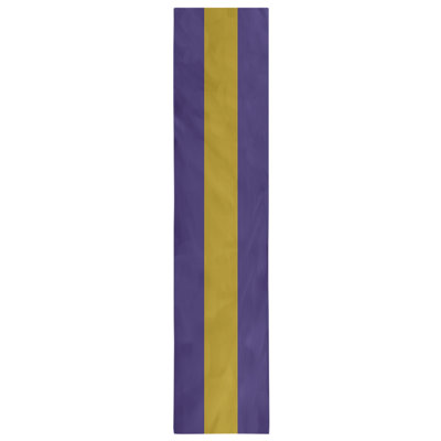 New Orleans Football Stripes Table Runner