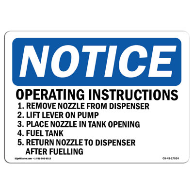 Notice Sign