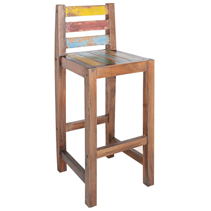 Fricke Solid Wood Counter Stool