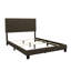 Très grand lit, gris anthracite, lit tapissier, garniture cloutée, quatre pieds, conception rectangulaire, couleur gris anthracite de la chambre à coucher, type de panneau, finition gris fumé, accent-1093055096-1093055101