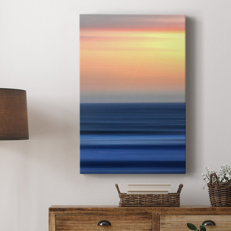 Coucher de soleil coucher de soleil I - galerie Cavas sur mesure, H 12 po x l 8 po