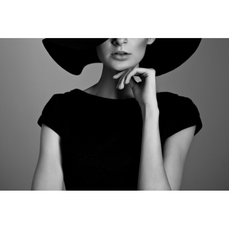 Portrait de femme Ottmar par Maxfrost, H 8 po x l 12 po