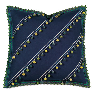 Fairuza Linen Square Pillow Cover & Insert