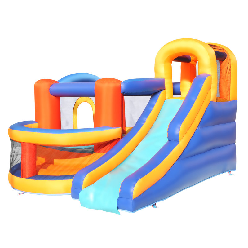 Jeu gonflable avec glissoire 110,23 "x 88,58"