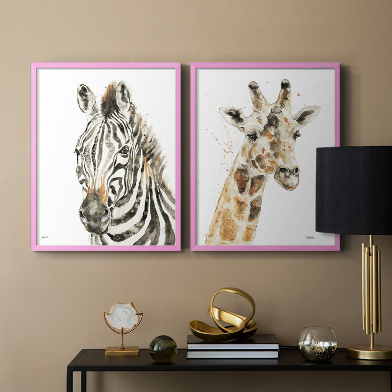 Impression encadrée Savannah Ii-Premium - prête à être accrochée - aucun clou requis - aucun clou requis, H 15 po x l 24 po