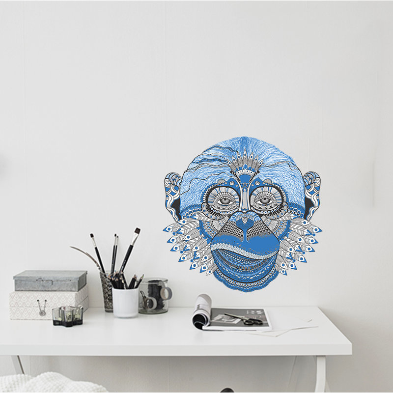 Animals Wall Decal, 22" H x 22" W