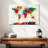 Aliaz World Map Paint Splashes III-107854791
