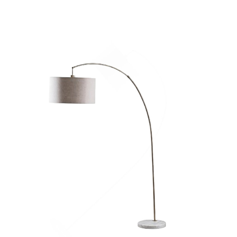 Lampe sur pied 86 po, Noir, Noir
