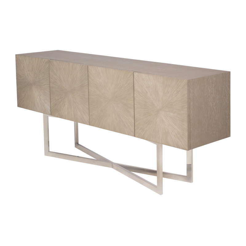71 " W Sideboard, Light Gray