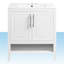 Carramar 30'' Single Bathroom Vanity with Ceramic Top-1135895029
