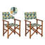 Tonio Fabric Patio Folding Chair Folding Chair Set-102335188