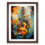 Guitar Gestural - Framed Print