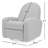 Nami Electronic Recliner and Swivel Glider Recliner in Shearling with USB port-89282920