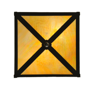Rustic Lodge 2 - Light Flush Mount