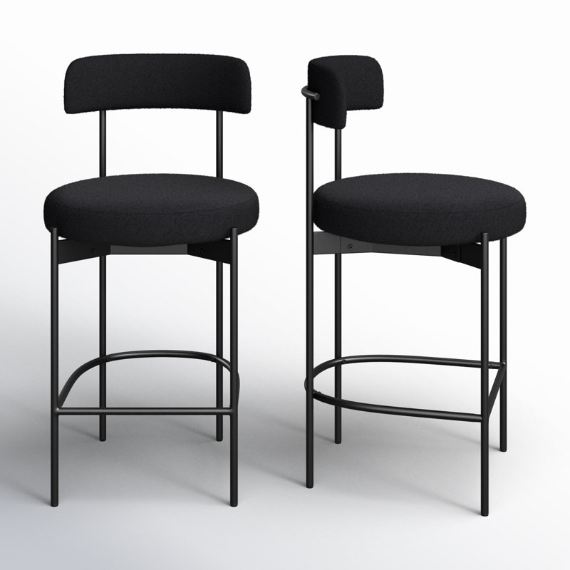 Liana 26.5'' Counter Stool, Black